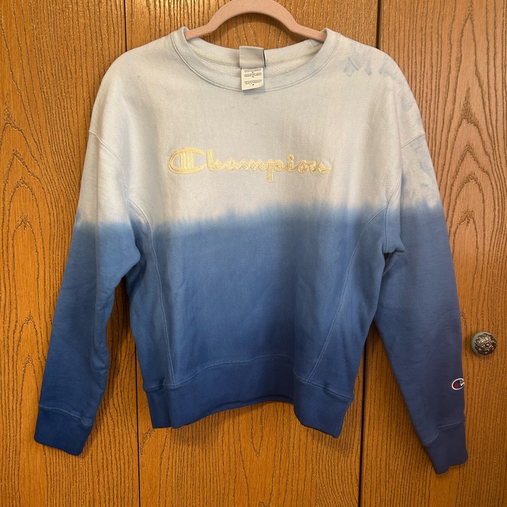 Ombré champion sweatshirt